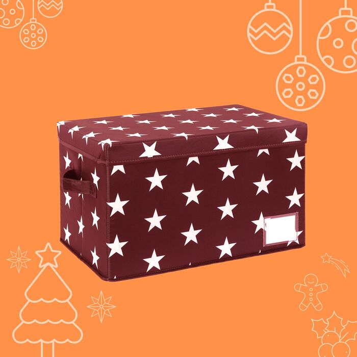 Коробка для зберігання новорічних кулі