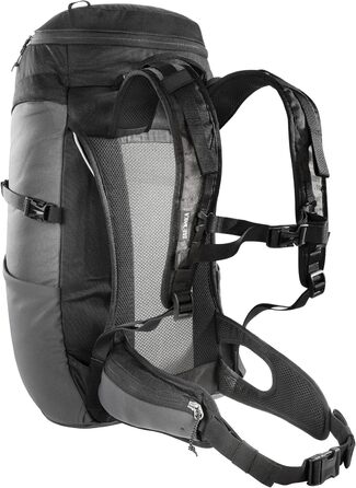 Л з вентиляцією спини та дощовиком - Легкий, зручний рюкзак для походів об'ємом 32 літри (Black / Titan Grey), 32