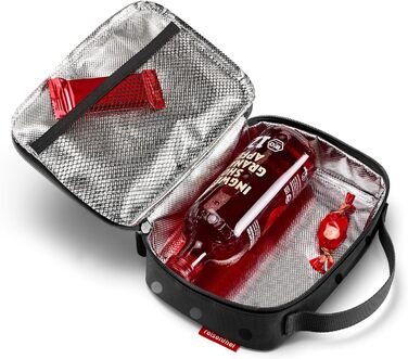 Reisenthel Thermocase – компактна термосумка для косметики, ліків і перекусів, водовідштовхувальна, чорний з глянцевими крапками