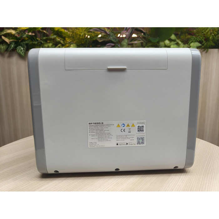 EHOM Портативна електростанція EP1650, 1024Wh, сонячний генератор LiFePO4, 3 * 1650W (пікова 2700W), 2 * 100W USB-C, 400W сонячна зарядка, тиха, резервне живлення для дому, подорожей, кемпінгу та саду