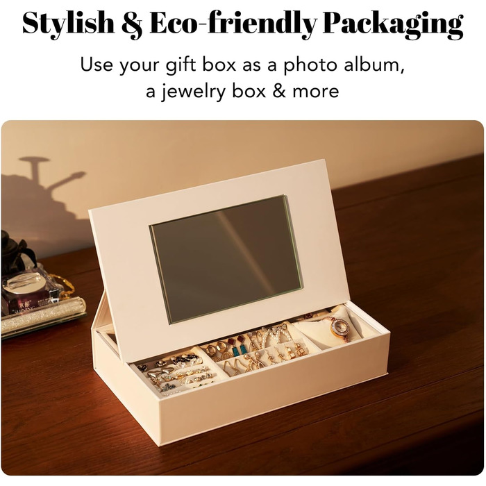 Цифрова фоторамка Lexar 10.1 дюйма IPS Touch Screen, Wi-Fi, 32 ГБ, підтримка Frameo, антибліковий екран, чорна