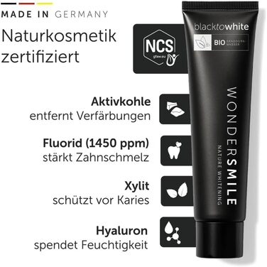 Електрична зубна щітка Wondersmile PRO - переможець тесту 2025 - 100 днів без ризику - TÜV-сертифікована. 4 режими, акумулятор 60 днів, смарт-насадка. 1 шт. (Atomic Rose Bundle)