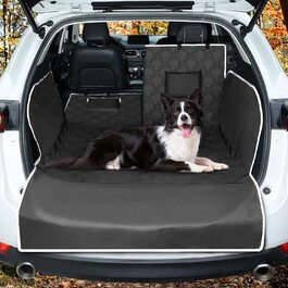 Захисний килимок для багажника KYG для собак нековзне міцне ковдру для собак автомобільний багажник легкий у догляді водонепроникний стійкий до подряпин захисний килимок для багажника 72,83 дюйма X 34,5 дюйма знімний для більшості автомобілів і позашляховиків