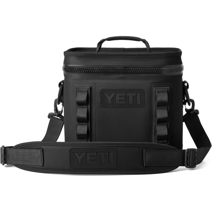 Сумка-холодильник YETI Hopper Flip 8, чорна: портативна, ізольована, рюкзак