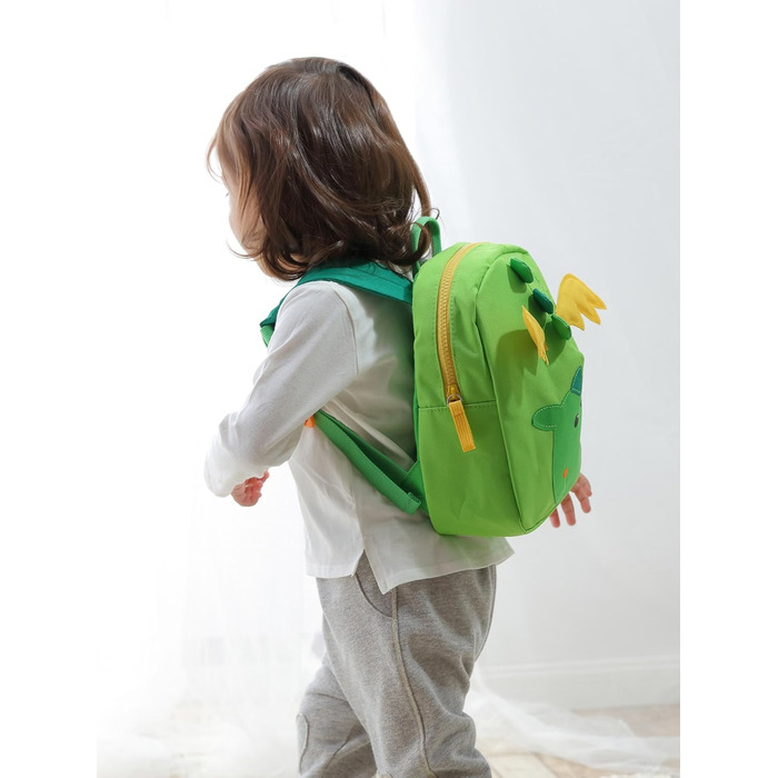 Міні-рюкзак SIGIKID Дитячий рюкзак для ясел, дитячого садка, екскурсій рекомендований для дівчаток від 2-х років Зелений