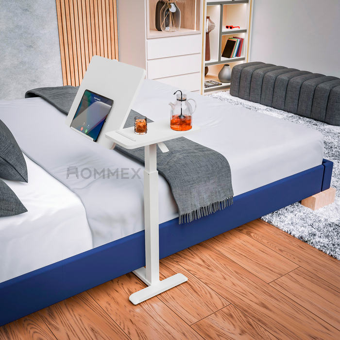 Стіл Hommex Mobidesk Duo USB White (арт. ТН-010-2 White)