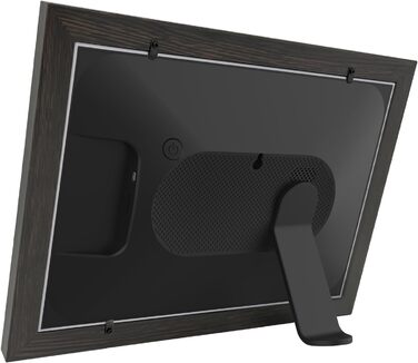 Цифровий фоторамка Cytem 10.1 дюйма | Wi-Fi, FrameO Software, 32GB, Сенсор руху, Автоматичне повороту, IPS 16:10, Touchscreen, Коричневе дерево