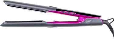 Випрямляч та плойка для волосся ANGENIL Pro Mini Titanium 2-в-1, сірий - швидке нагрівання, для подорожей