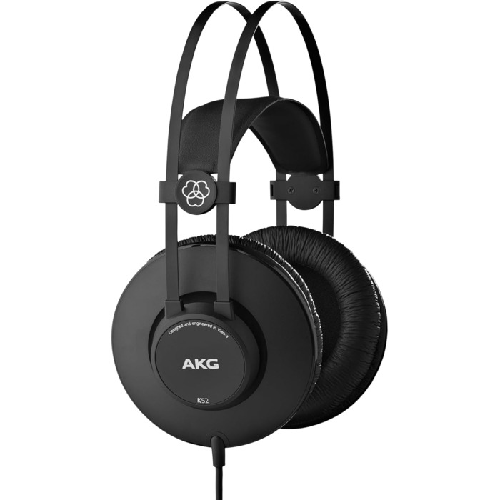 Навушники для моніторингу AKG K92, закриті, світлі, чорні, (одинарні, K52)