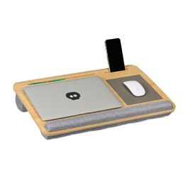 Підставка для ноутбука Relaxdays з підкладкою для зап'ястя та килимком для миші