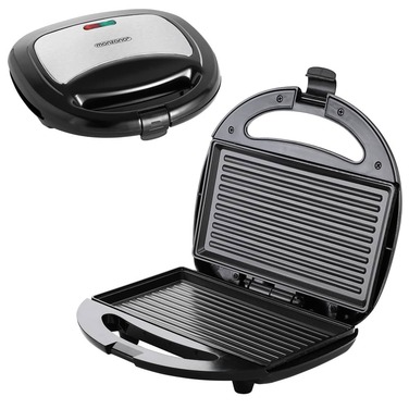 Контактний гриль Чорний/Сріблястий 750W