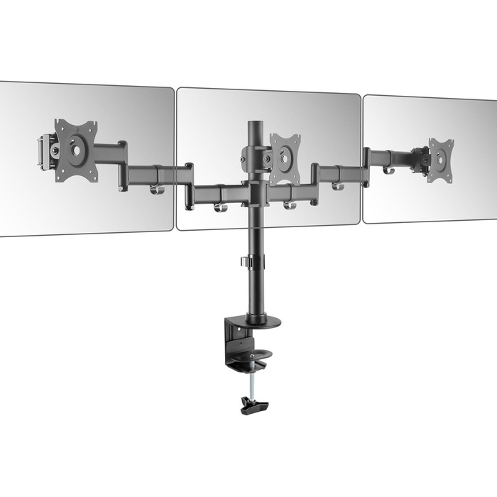 Підставка для монітора RICOO 2 монітори, Dual Monitor Arm, TS7811, чорний