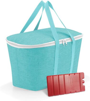 Утеплена сумка-холодильник, складна, міцна, на блискавці - 44,5 х 24,5 х 25 см, об'єм 20л - Ексклюзивний набір, Twist Ocean (4086)