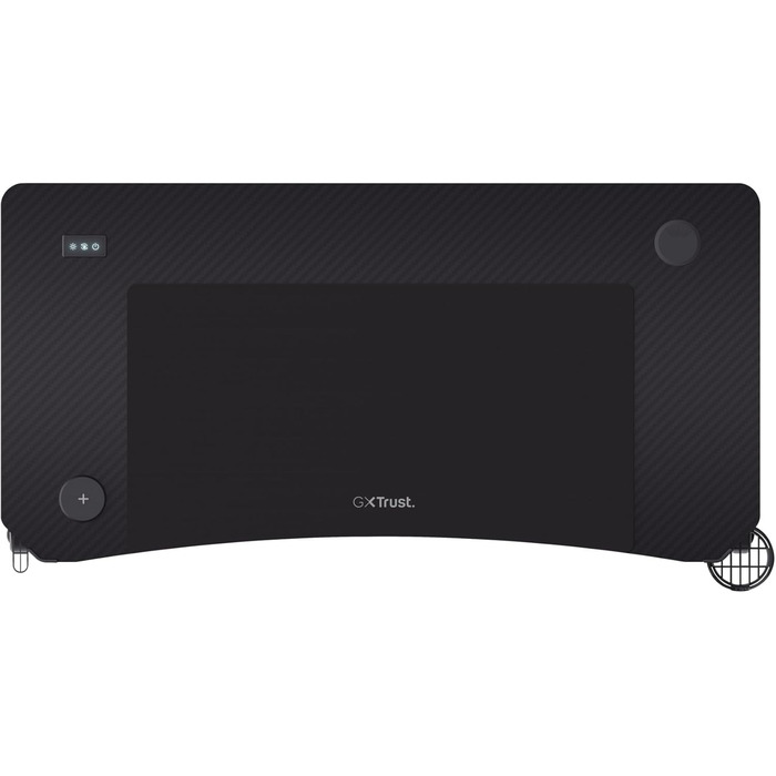 Ігровий стіл Trust Gaming GXT 709W Luminus RGB з підсвічуванням LED, 10 режимів, USB, для геймерів, білий (120x60 см)