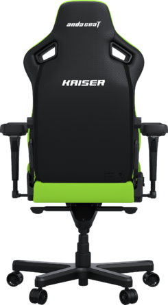 Крісло ігрове Anda Seat Kaiser 4 Cyber Green PVC Size XL