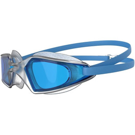 Плавальні окуляри Speedo унісекс з гідропідсилювачем, один розмір, підходять для басейну, сині / прозорі / сині
