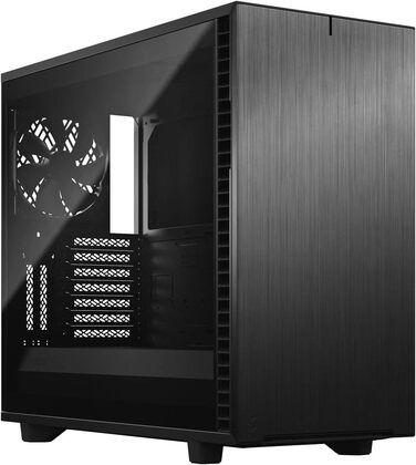 Корпус для ПК Fractal Design Define 7 сірих TG Silent E-ATX Mid Tower з вікном із загартованого скла