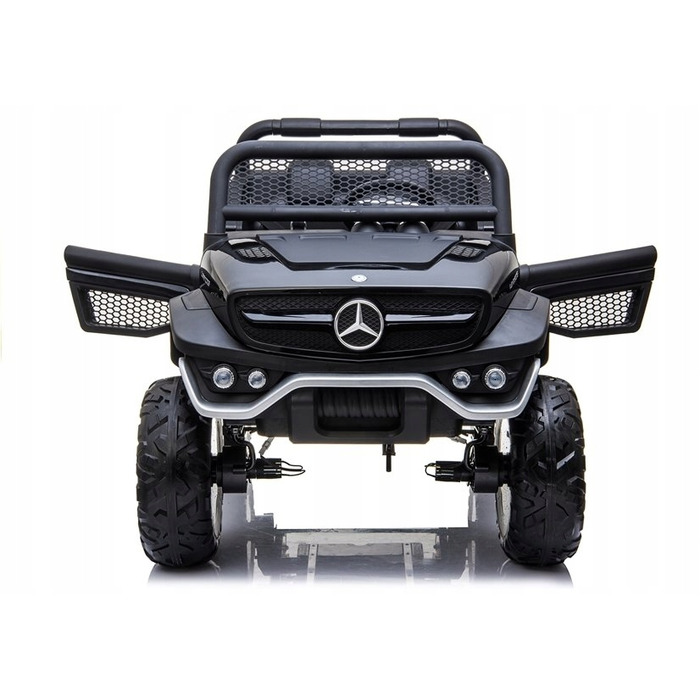 Дитяче електромобіле Mercedes Unimog, чорний, LEAN CARS