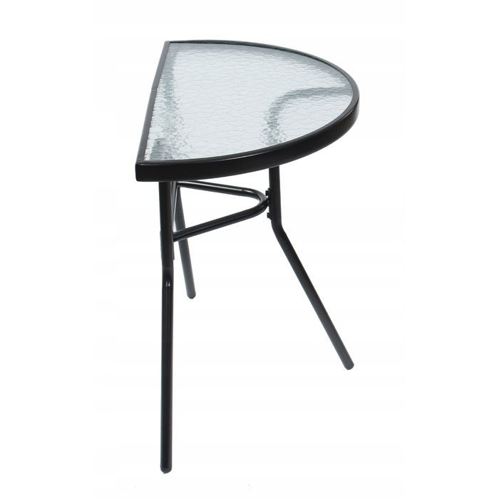 Комплект садових меблів Jumi Premium, метал, чорний, 3 предмети