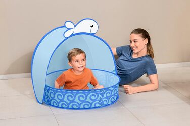 Дитячий басейн Bestway Pop-Up n Splash з навісом від сонця 78 x 68 x 60 см