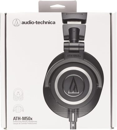 Моніторні навушники Audio-Technica M50 шт. Pro чорні дротові