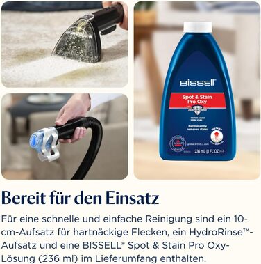 Портативний мийник для килимів Bissell SpotClean C5: для дому, авто, човнів та диванів