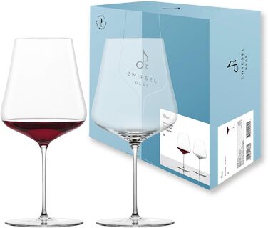 Набір келихів для червоного та білого вина Zwiesel Glas (2 шт.) - Tritan кришталь, стійкий до миття в посудомийній машині