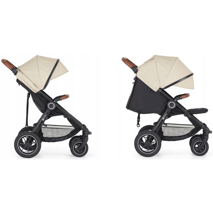 Дитячий прогулянковий візок PetiteMars Street 2 AIR (шасі, колір Oak Sahara Beige)