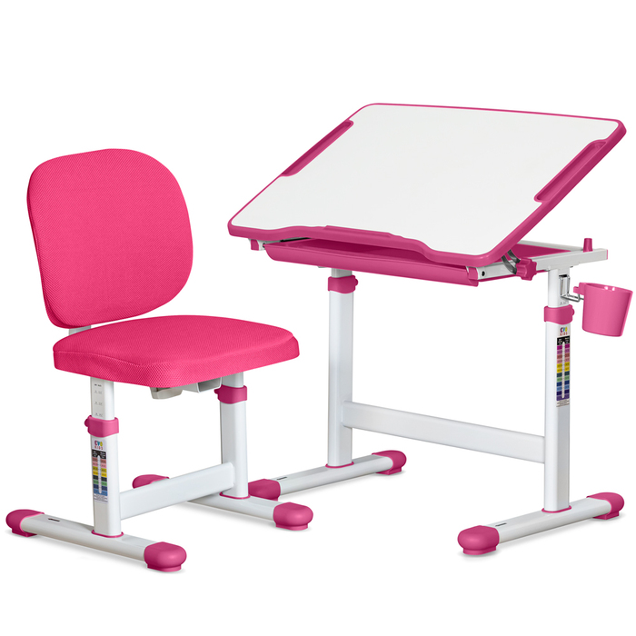 Комплект Evo-kids (стіл+стілець) Evo-06 Plus Pink (арт. Evo-06 Plus PN)