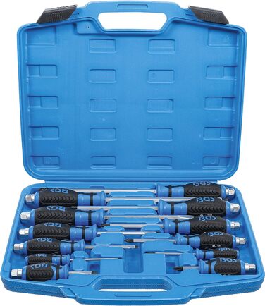 Набір ріжково-накидних ключів вкл. сумку для транспортування Ріжково-накидні ключі (25 шт. SW 6 - 32 мм, в комплекті з набором викруток), 1196