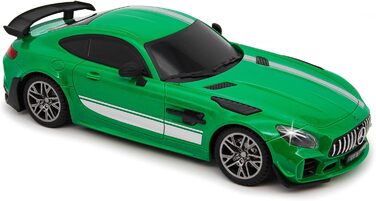 Модель автомобіля Mercedes-AMG GT Pro (1:24) на радіокеруванні, офіційна ліцензія, зелений колір, CMJ
