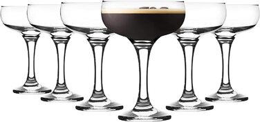 Rink Drink Еспресо Мартіні - Brille - 235 мл - Прозорий - Набір 6 штук