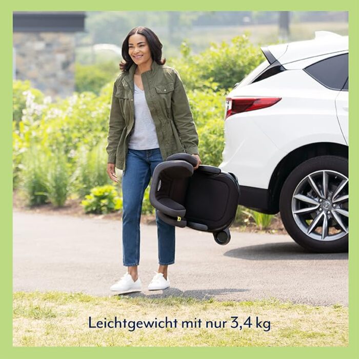 Автокрісло Graco Junior Maxi i-Size R129 для дітей 100-150 см, 3,5-12 років, блакитне