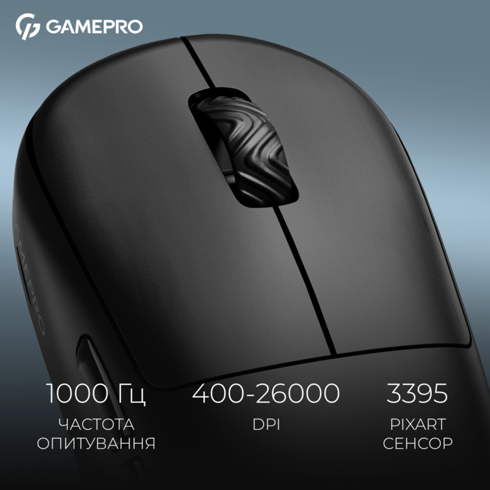Бездротова ігрова миша GamePro Asgard Loki (GM022B)
