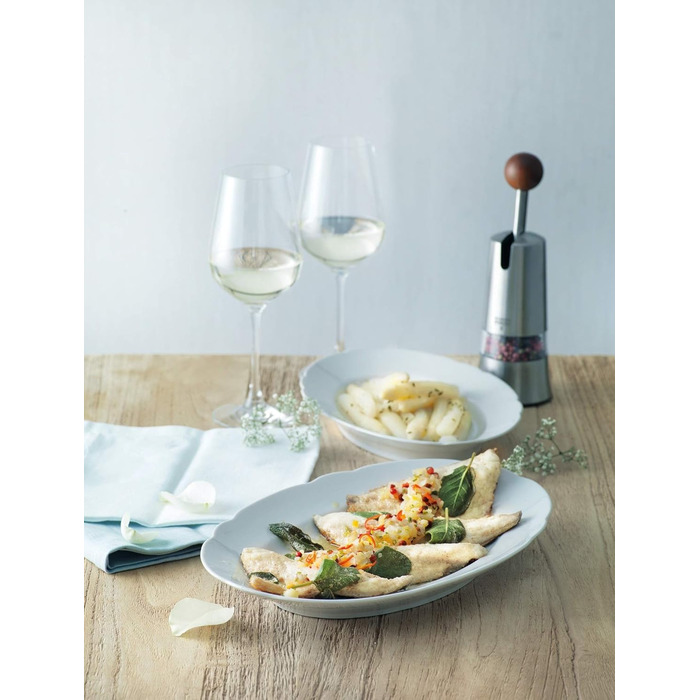 Мельниці для солі та перцю Kuhn Rikon Ratchet Grinder з регульованою керамічною жорна (нержавіюча сталь)