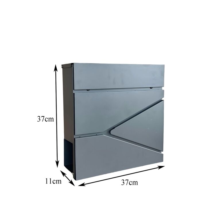 Скріпка Relaxdays з відсіком для газет