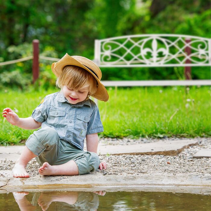 Лавочка для саду Relaxdays з металу