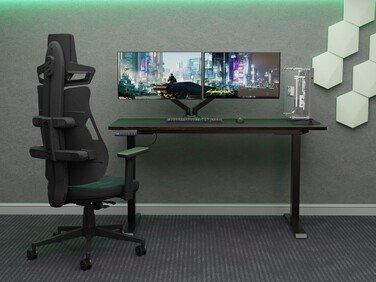 Геймерське крісло Cyberlux V8 Fabric Green (арт. GM-V8 FZ)