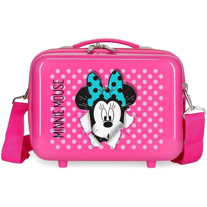 Адаптований б'юті-футляр Disney Minnie Sunny Day рожевий 29x215 cms ABS Neceser Sunny Neceser Fuchsia