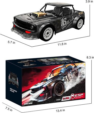 RC Автомобіль Fisca SG-1604 1/16 4WD Drift, 2.4GHz, 20км/год, Позашляховик Баггі