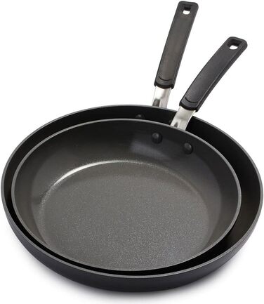Набір сковорідок GreenPan Levels з антипригарним покриттям, 26см та 30см, без PFAS, сірий