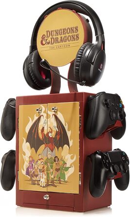 Органайзер для ігрових аксесуарів Numskull Dungeons & Dragons: кріплення для контролера та навушників (PS5, Xbox Series X/S, Nintendo Switch)