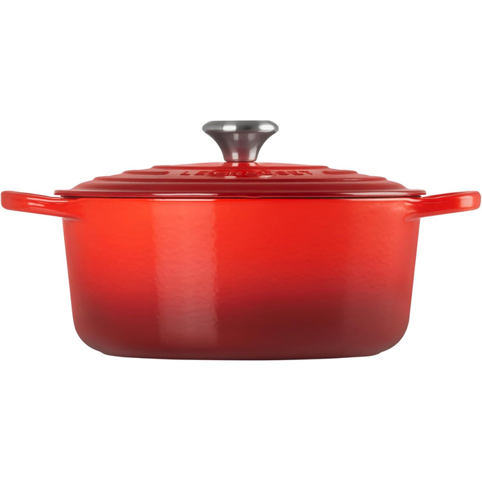 Каструля Le Creuset Signature з чавуну, Ø 26 см, 5,3 л, Червоний (Kirschrot)