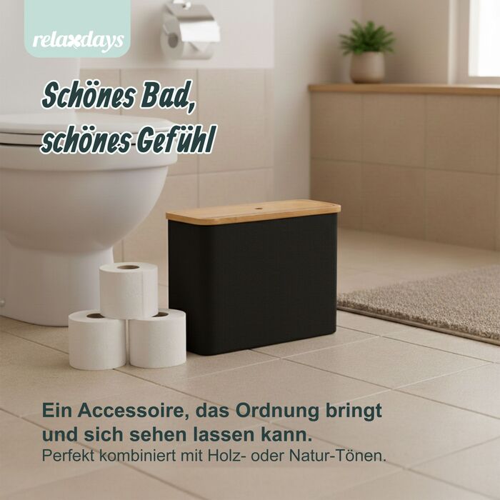 Тримач для туалетного паперу Relaxdays на 12 рулонів