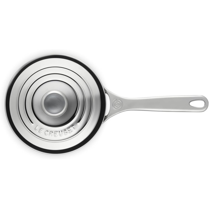 Каструля Le Creuset Signature з кришкою та ручкою, нержавіюча сталь, Ø 16 см, 1.9 л