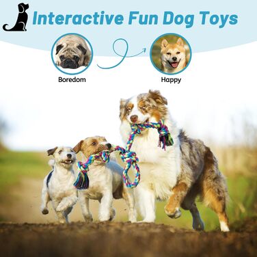 Іграшкова мотузка для собак Aitmexcn для великих собак, дуже велика іграшкова мотузка для собак для агресивних жуйок, 5 вузлів жувальна бавовняна іграшка для собак, здоров'я зубів і чищення зубів Типи ручок для собак XXL Іграшки для собак