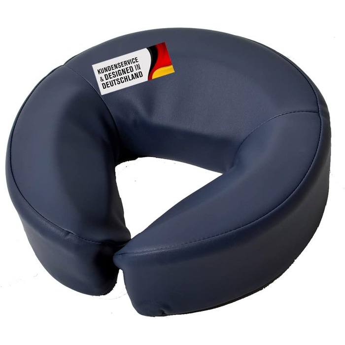 Подушка для масажного столу з екошкіри (голубий)