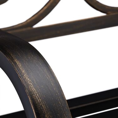 Лавка для саду Relaxdays у стилі антик