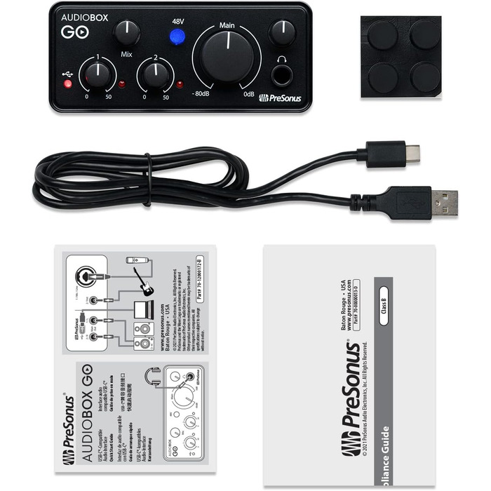 PreSonus AudioBox GO: USB-C аудіоінтерфейс для музичного продакшну з Studio One