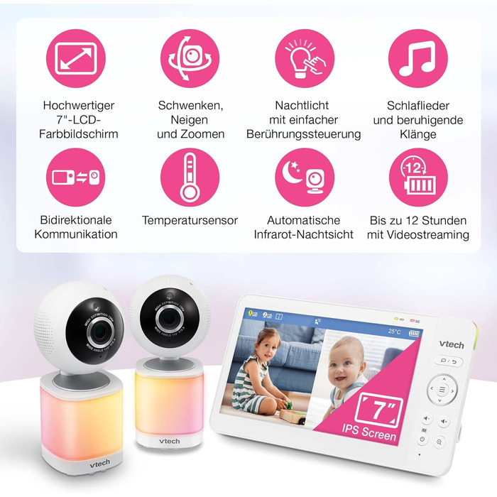Відеоняня VTech VM924 з камерою, 5